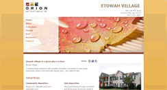 Desktop Screenshot of etowahvillageapts.com